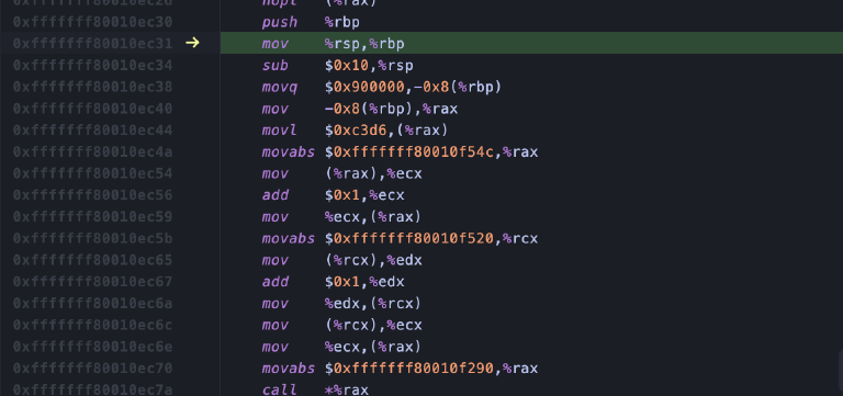 -2GB 위치에서 실행되는 커널